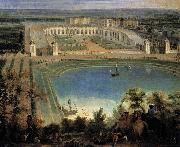 John Martin View of the Orangerie oil